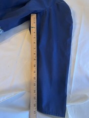 Vintage Handmade 1970s Full Length Prairie Dress Cottage Core Lavender Size S/M