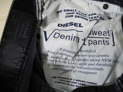 *HOT Men’s DIESEL NARROT CBDN-NE 685B DISTRESS STRETCH SWEAT JOGG PANTS Jeans 28