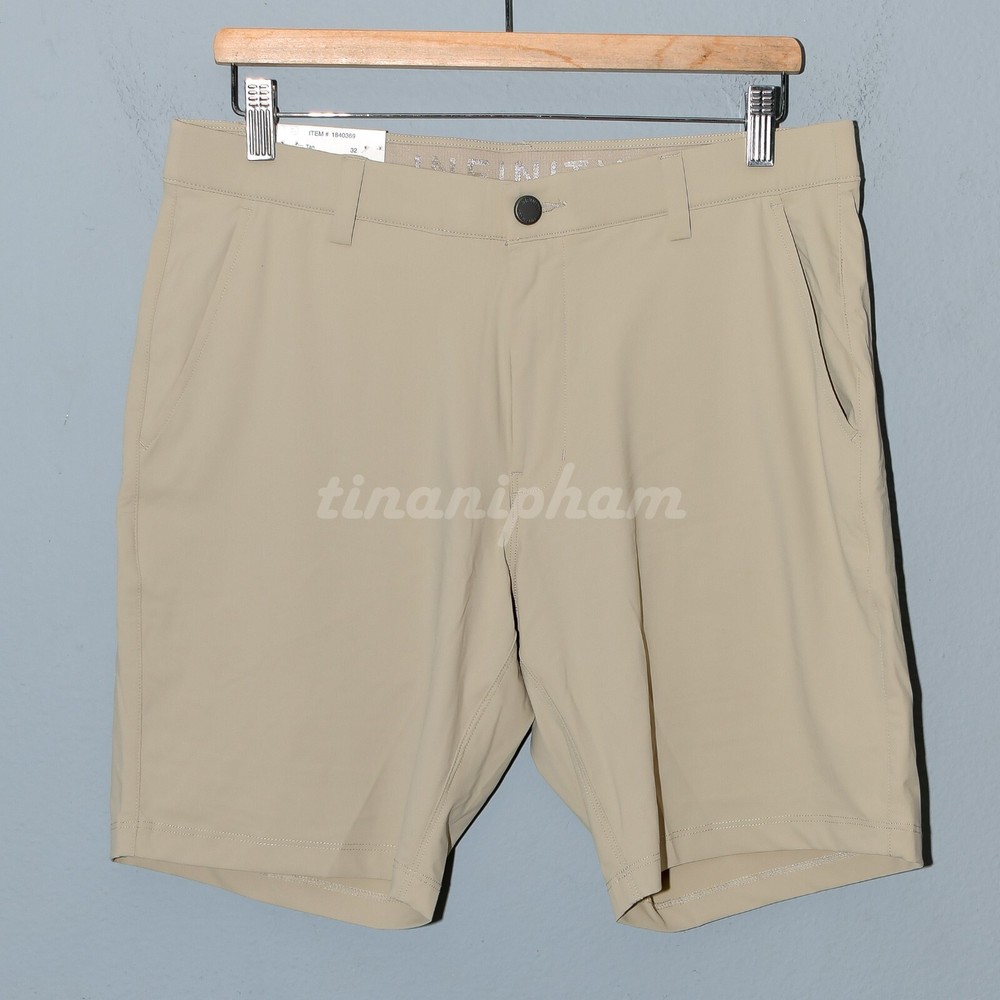 Infinity Men’s Performance Short in navy, tan , gray