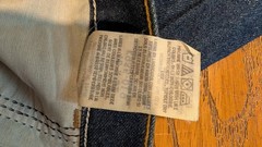 Vintage Rustler Wrangler Jeans 40×32 Mens Dark Wash 100% Cotton Made In USA