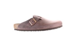Birkenstock Boston Clog – Habana Oiled Leather, Size 43