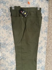 NEW 36×32 Swiss Tech Olive Green Hiking Pants Outdoor Utility UPF 30 Travel