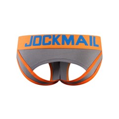 Men’s Jockstrap Low Waist Briefs with Open Back Modal Sexy Underwear