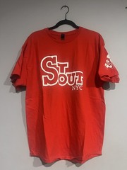 Champion SJU St Joseph’s short Sleeve T-Shirt Mens XL Red