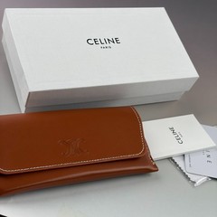 New In Box – Celine Triomphe Oval Women Sunglasses Black Designer Summer Travel