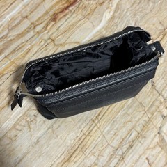 DENTS Beauley – Wash Bag – Pebble Grain Leather Black