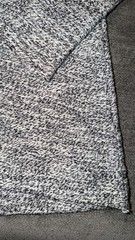 Merona Women’s XS Regular Gray/White Marled Cowl Neck Knit Pullover Sweater
