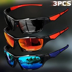 New 2026 Polarized Vertex Men AntiGlare Fishing Cycling Driving Sport Sunglasses