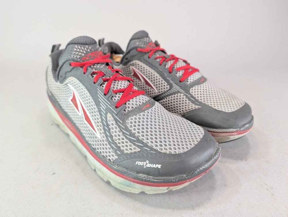 Altra Paradigm 3 Running Shoes – Men’s US 12 Gray & Red