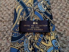 Men’s Ties Lot Of 5 – From Vietnam Japan India Ireland Unknown. 4 Silk 1 Cotton