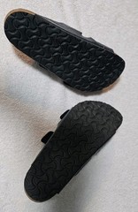 Birkenstock Arizona Metallic Leather Sandals Black US 7/EU 38/UK 5