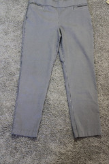 Kim Rogers Pants Womens Size 14 Checkered Black White
