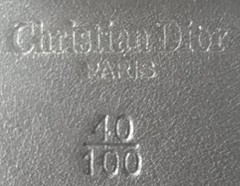 without tags Dior DFENCE BELT Black Smooth Calfskin Size 40100 Beautifu G2U