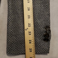 SPADA Roma Sport Coat Men 44 (EU 54) Wool Polyamide Knit Surgeon Cuff Italy Made