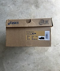 ASICS Novablast 5 Black Carrier Grey – Men’s 10.5 Running Shoes
