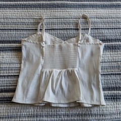Women’s Pearlescent Corset-Style Top