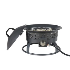 Master Forge 18.5-in W 54000 Maximum BTUs Steel Round Portable Liquid pro|119168