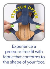 Comfortview Women’s The Cheryl Flat (Wide Widths Available)