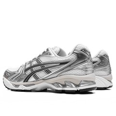 ASICS Gel-Kayano 14 Men’s White Graphite Grey Silver GEL Retro Running Shoes
