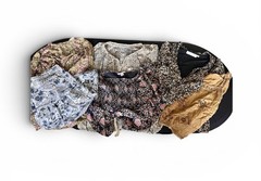 11 Piece Size Small Boho Womens Bundle Lot (10 Shirts & 1 Skirt)