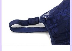 Bracelets For Women Push Up Bra Embroidery Underwear Full Coverage Plus Size