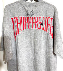 NWOT 2007 WEST COAST CHOPPERS TSHIRT SIZE 2XL JESSE JAMES SIGNED AUTOGRAPHED