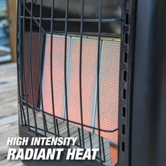 Mr. Heater Cabinet heater 18000 -BTU Outdoor Portable Cabinet Propane Heat|16528