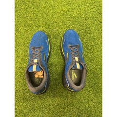 Brooks Ghost 15 Mens Running Shoes Blue Black Neon Yellow 1103931D403 Size 10.5
