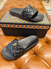 Kurt Geiger London – Women’s Meena Eagle Slide Sandal, Black