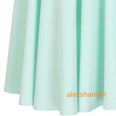 New Women Midi Flared Knee Length Skater Skirt Ladies Stretch Office Work Skirt