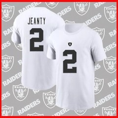 HOT!!! Ashton Jeanty #2 Las Vegas Raider 2025 Player Name & Number Fast Shipping