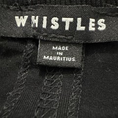 Whistles T-Shirt Maxi Dress UK16 in Black