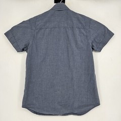 Howe Shirt Mens Medium Button Up Blue Casual Short Sleeve Creates