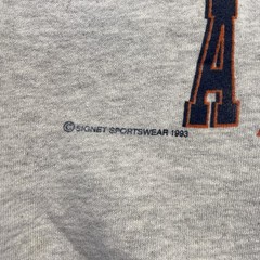 Vintage Auburn Tigers Sweatshirt Mens L Perfect Season Gray 90s War Eagle