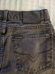 VTG Harley Davidson Mens Jeans Sz 30×30 Fits Black Denim Traditional Fit
