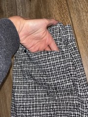 Maurices Women’s Dress Pants Black & White Houndstooth XS Regular