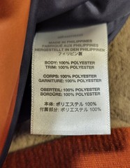 Madewell The Sport Camera Bag In Dark Orange/Navy Colorblock