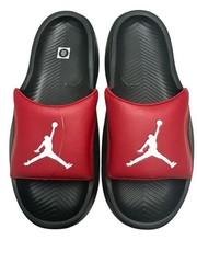 Nike Jordan Franchise Slide Sandals Synthetic Leather HF3263-600 Men’s US 10 Red