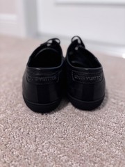 Louis Vuitton black derby sneakers
