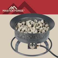 Master Forge 18.5-in W 54000 Maximum BTUs Steel Round Portable Liquid pro|119168