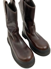 Ace Bronco II Work Boots 77609 Unisex Leather Safety USA M 5 / W 6.5 V10651
