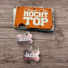 Brand new Custom Anything You Want Engraved RFID Minimalist Wallet You Pick