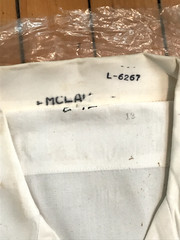 Navy Soldiers 1960’s White Button Up Shirt from Japan bought During Vietnam War