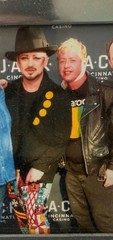 Signed Boy George Leather Jacket