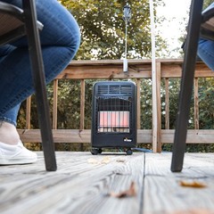 Mr. Heater Cabinet heater 18000 -BTU Outdoor Portable Cabinet Propane Heat|16528