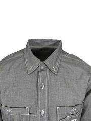 Carhartt FR Men’s Grey Shirt Flame Resistant Long Sleeve Lightweight (S01)