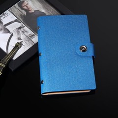Leather 240/300 Slots Business/ID/Credit Card Holder Organizer, Magnetic Closure