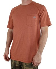 Dickies Men’s T-Shirt Cooling Temp-iQ Performance Raglan Short Sleeve Tee