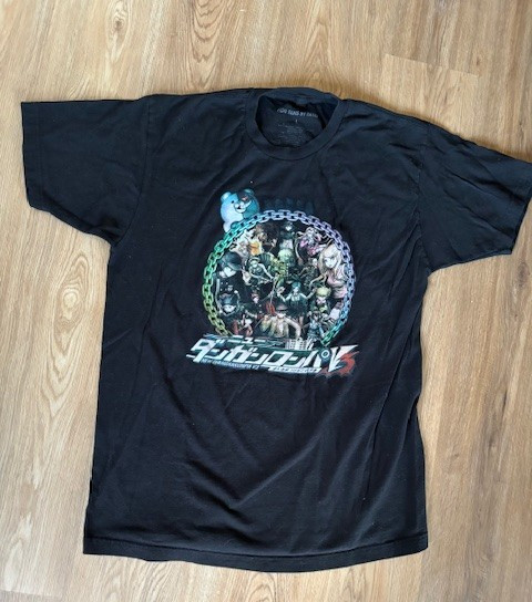 Danganronpa 3 Killing Harmony Anime-For Fans By Fans- Black Tee Unisex Large