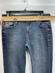Garnet Hill Signature 5-pocket Slim Jeans Women’s 6 Blue Medium Wash Stretch